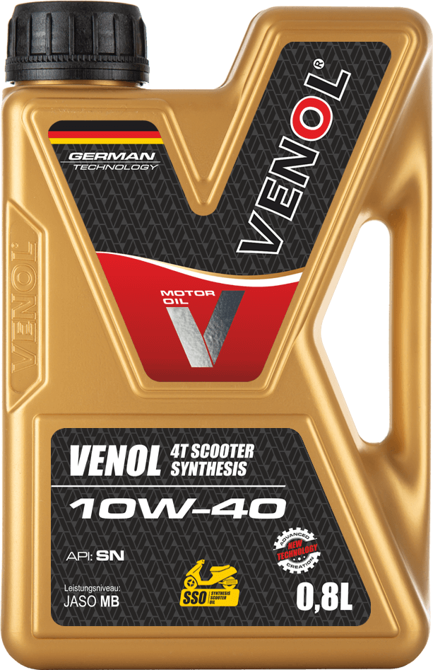 Olej_silnikowy_do_skuterów_VENOL SYNTHESIS SCOOTER 4T SN 10W40